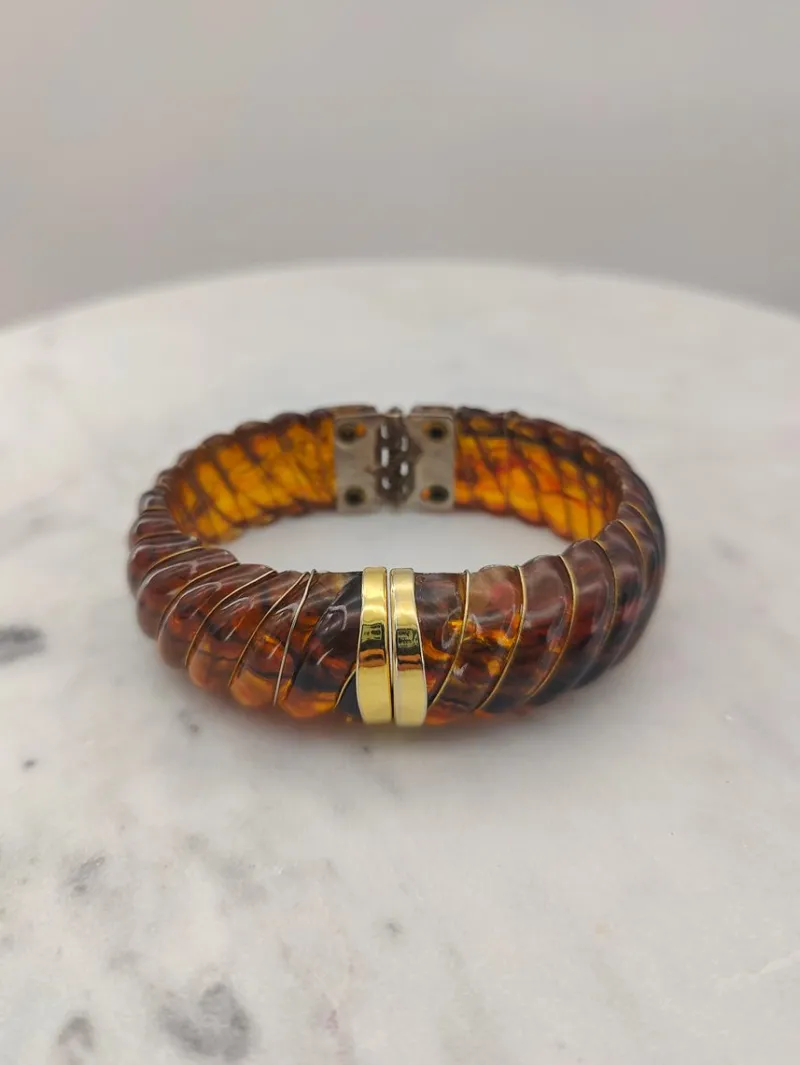 New Pamono Vintage Baltic Amber Bracelet