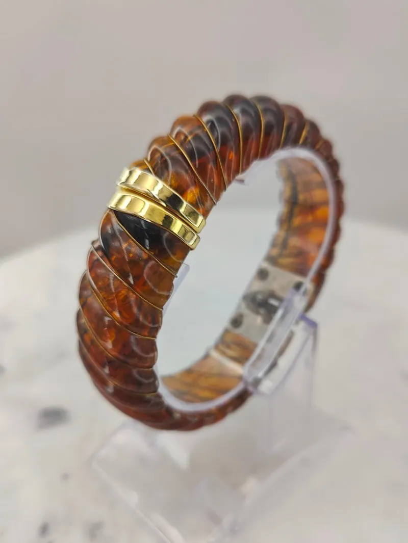 New Pamono Vintage Baltic Amber Bracelet