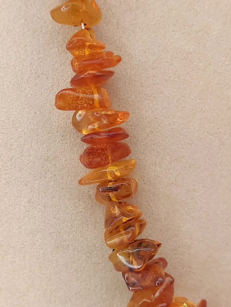 Pamono Vintage Baltic Amber Necklace> Necklaces