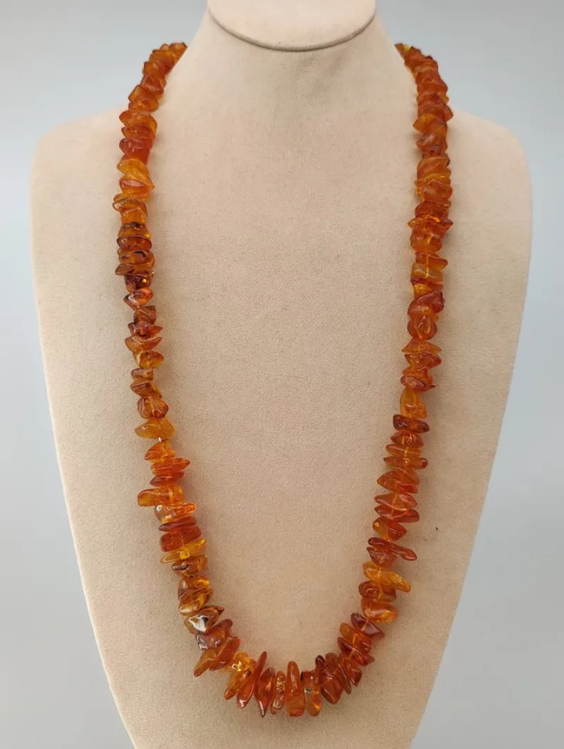 Pamono Vintage Baltic Amber Necklace> Necklaces