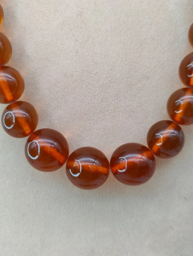 Pamono Vintage Baltic Amber Necklace> Necklaces