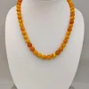 Pamono Vintage Baltic Amber Necklace> Necklaces