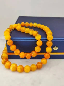 Pamono Vintage Baltic Amber Necklace><noscript><img width=