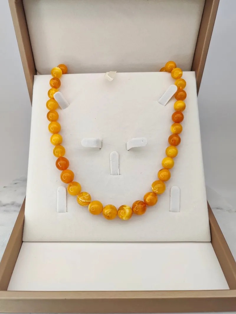 Pamono Vintage Baltic Amber Necklace> Necklaces