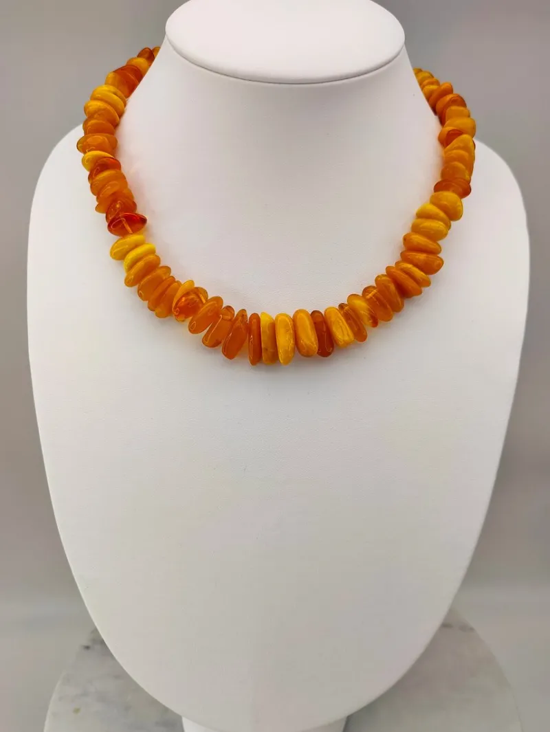Pamono Vintage Baltic Amber Necklace> Necklaces