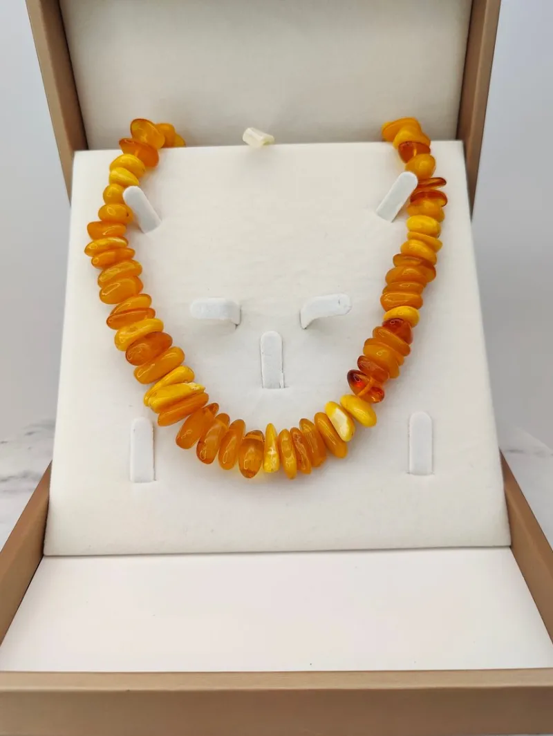 Pamono Vintage Baltic Amber Necklace> Necklaces