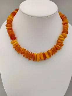 Pamono Vintage Baltic Amber Necklace><noscript><img width=