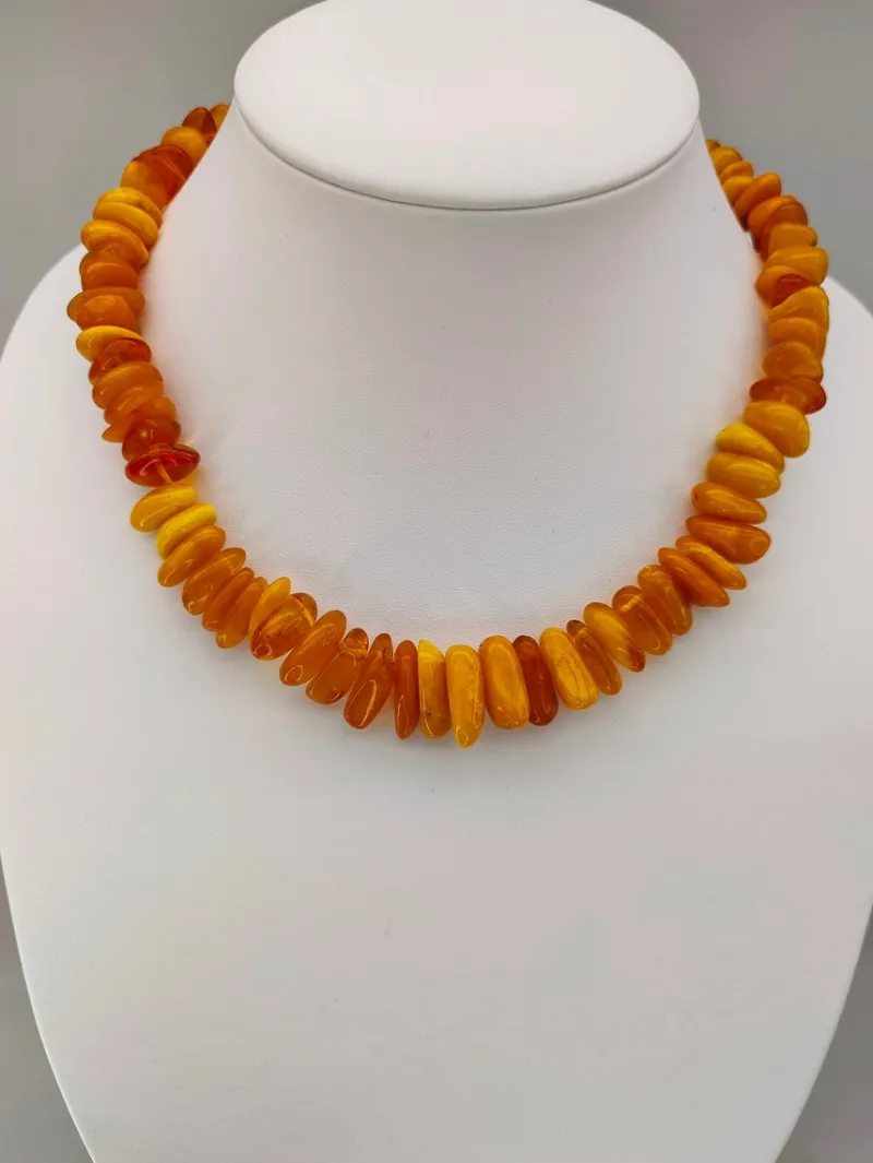 Pamono Vintage Baltic Amber Necklace> Necklaces