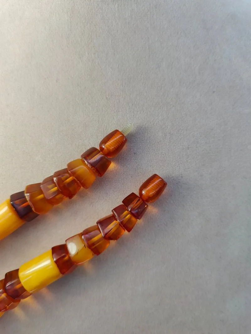 Pamono Vintage Baltic Amber Necklace> Necklaces