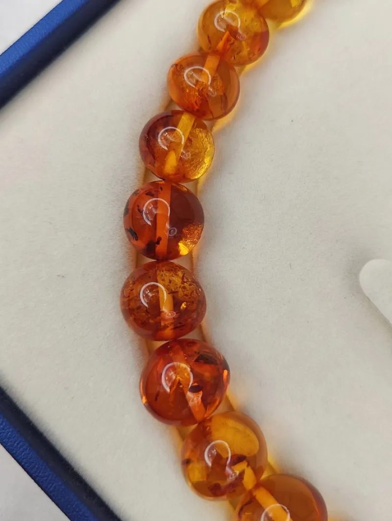 Pamono Vintage Baltic Amber Necklace> Necklaces