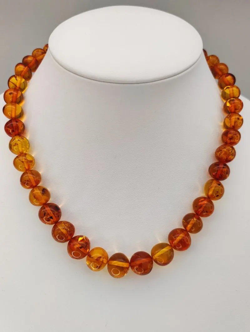 Pamono Vintage Baltic Amber Necklace> Necklaces