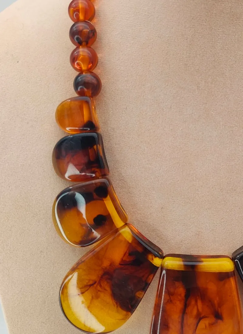 Pamono Vintage Baltic Amber Necklace> Necklaces