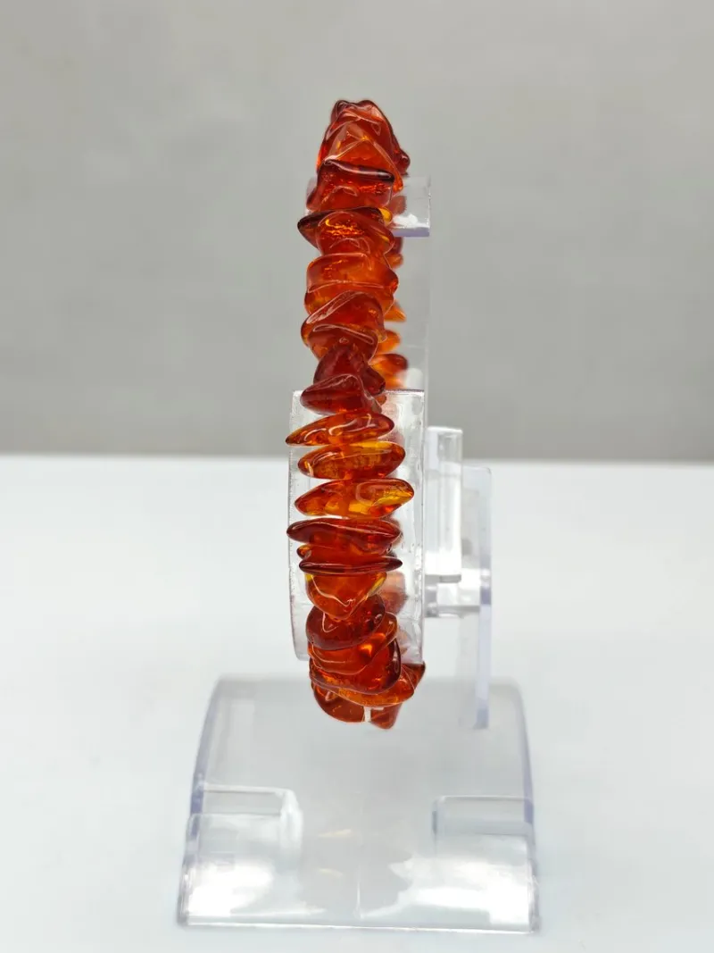 Pamono Vintage Baltic Amber Necklace, Bracelet and Earrings, Set of 4> Necklaces