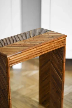 Pamono Vintage Bamboo Console Table><noscript><img width=