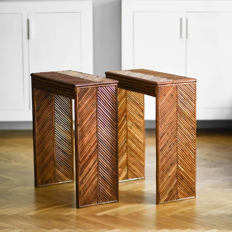 Pamono Vintage Bamboo Console Table> Console Tables