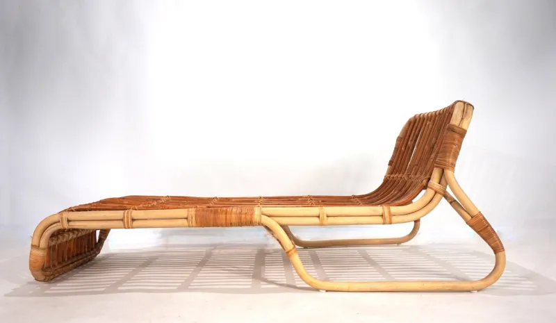 Pamono Vintage Bamboo Daybed, 1970