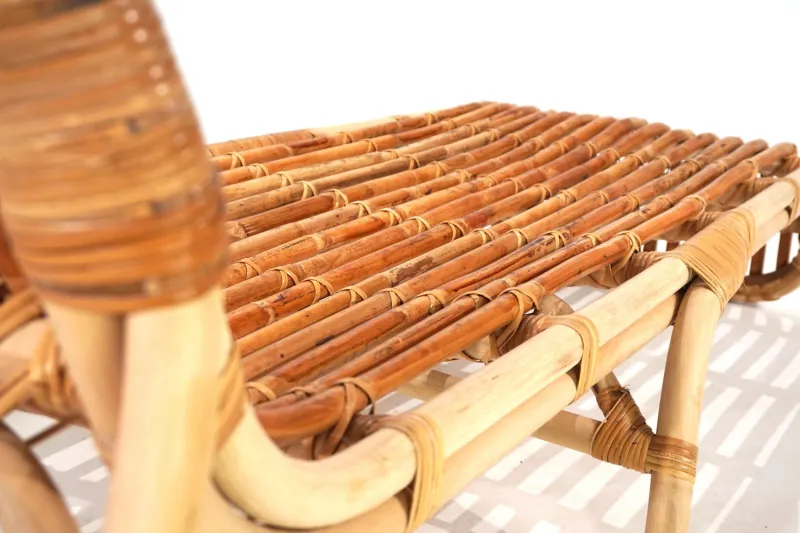 Pamono Vintage Bamboo Daybed, 1970