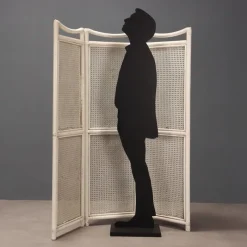 Outlet Pamono Vintage Bamboo Screen, 1970s