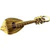 Hot Pamono Vintage Banjo Sitar 18k Yellow Gold Charm Pendant, 1960s