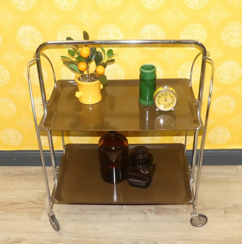Outlet Pamono Vintage Bar Cart from Bremshey & Co., 1960s