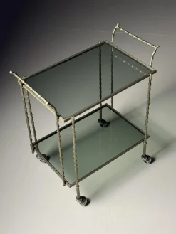 Discount Pamono Vintage Bar Cart in Faux Bamboo, 1960s