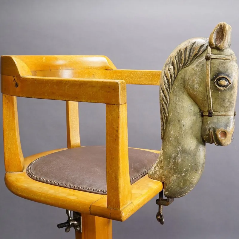 Best Pamono Vintage Barber Chair for Children, Germany, 1950s
