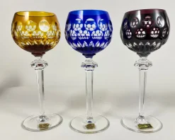 New Pamono Vintage Barthmann Crystal Wine Glasses, West Germany, 1960s, Set of 6