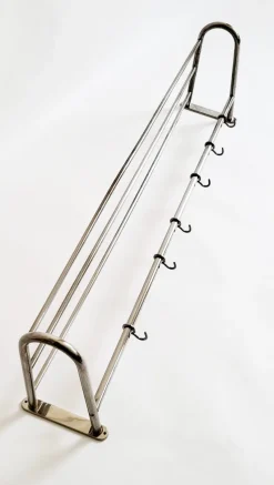 Clearance Pamono Vintage Bauhaus Chrome Wall Rack, 1930s