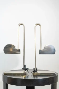 Pamono Vintage Bauhaus Lamps by Marcel Breuer, 1920s, Set of 2><noscript><img width=