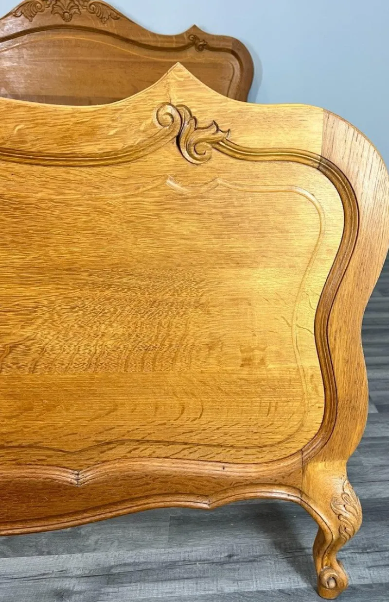 Pamono Vintage Bed Frame in Oak> Beds & Bedroom Sets