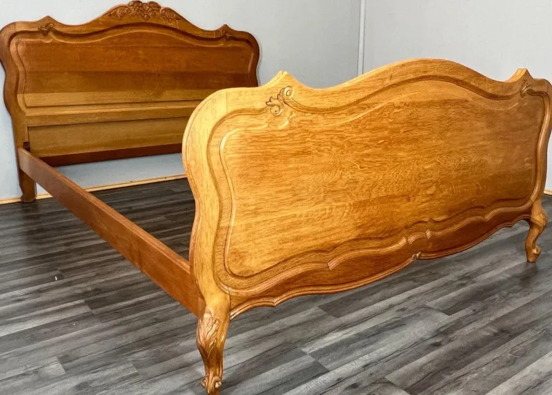 Pamono Vintage Bed Frame in Oak> Beds & Bedroom Sets
