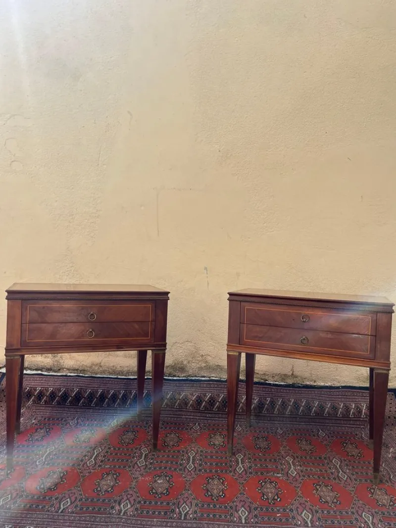 Best Pamono Vintage Bedside Tables by Paolo Buffa, 1950s, Set of 2