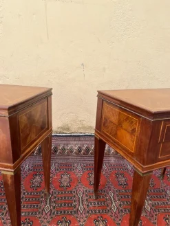 Best Pamono Vintage Bedside Tables by Paolo Buffa, 1950s, Set of 2