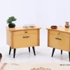 Online Pamono Vintage Bedside Tables, 1960s, Set of 2