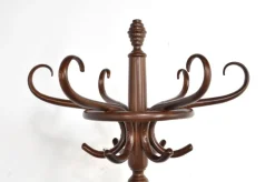 Pamono Vintage Beech Floor Coat Rack in Thonet Style, 1950s> Racks, Hooks & Valets