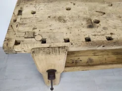 Pamono Vintage Beech Worktable, 1920s><noscript><img width=