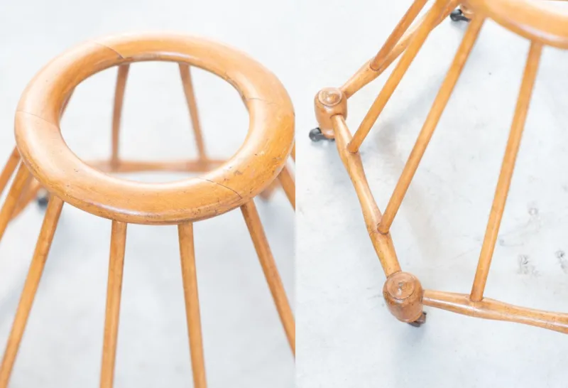 Hot Pamono Vintage Beechwood Baby Walker, 1950s