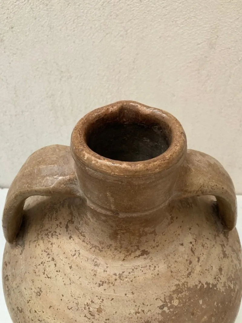 Hot Pamono Vintage Beige Faience Vase