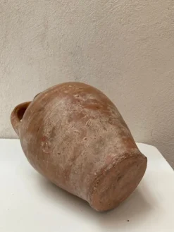 Sale Pamono Vintage Beige Faience Vase
