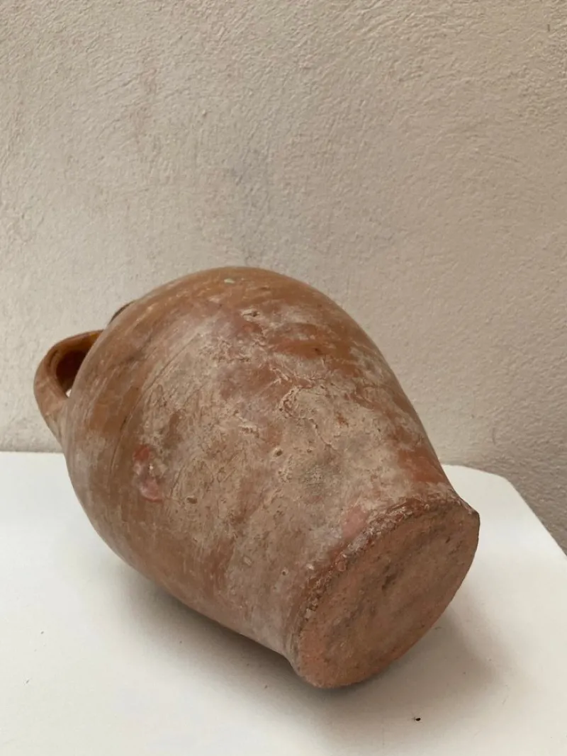 Sale Pamono Vintage Beige Faience Vase