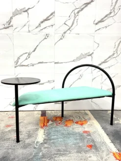 Discount Pamono Vintage Bench in Metal, 1980