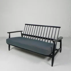 Pamono Vintage Bench in the style of Viko Baumritter, 1960s><noscript><img width=