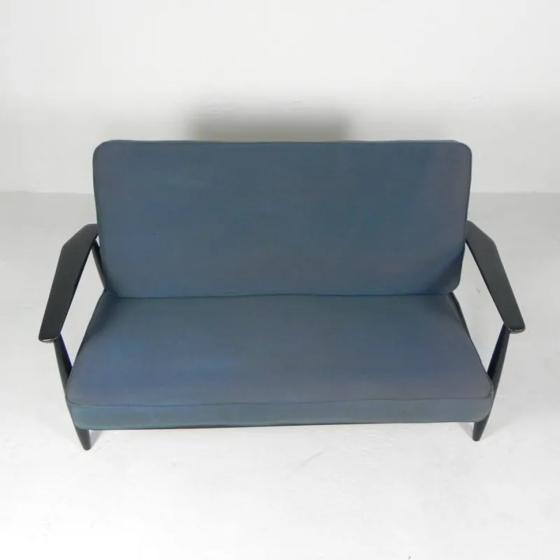 Pamono Vintage Bench in the style of Viko Baumritter, 1960s> Worktables & Workbenches