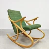 Clearance Pamono Vintage Bentwood Rocking Chair Rocking Chair by Antonin Suman, 1960s