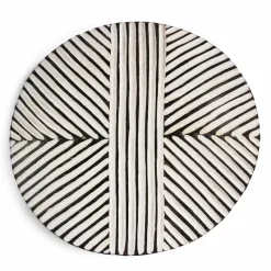 Outlet Pamono Vintage Black and White Zulu Shield, 1990s
