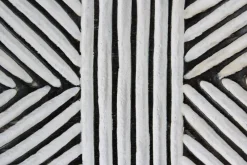 Outlet Pamono Vintage Black and White Zulu Shield, 1990s