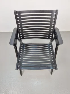 Pamono Vintage Black Garden Chair by Niko Kralj for Rex, 1960s> Garden Seating