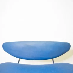Pamono Vintage Blue Bench, 1960s><noscript><img width=