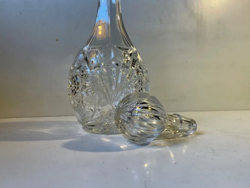 Pamono Vintage Bohemian Crystal Decanter, 1970s> Bottles, Carafes & Jugs