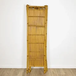 Best Pamono Vintage Bohemian Rattan and Bamboo 3-Panel Room Divider, 1960s